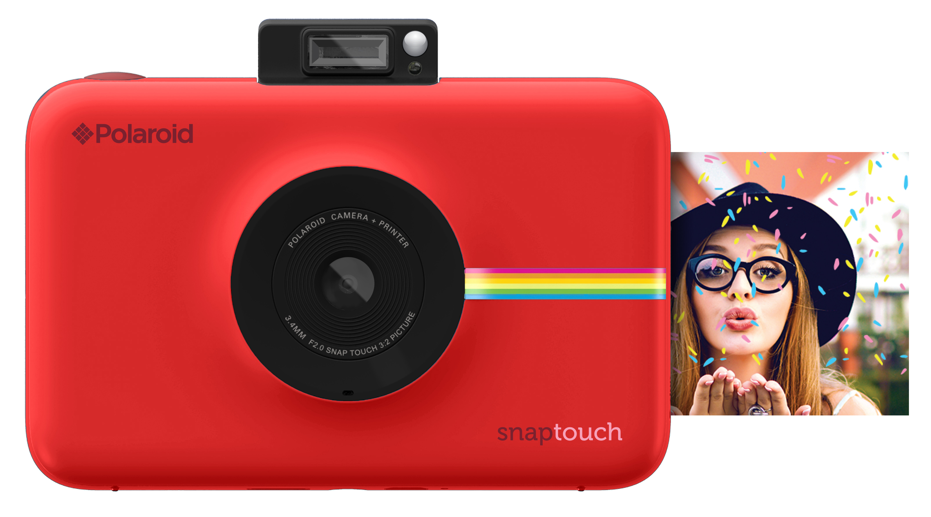 POLAROID Snap Touch - Fotocamera istantanea Rosso