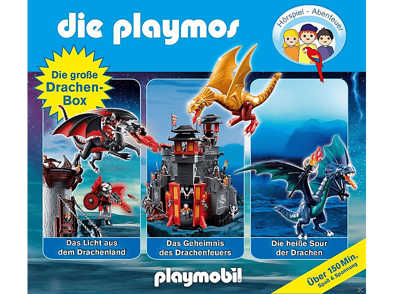 Thumbnail - Die Playmos - Große Drachen-Box (CD)