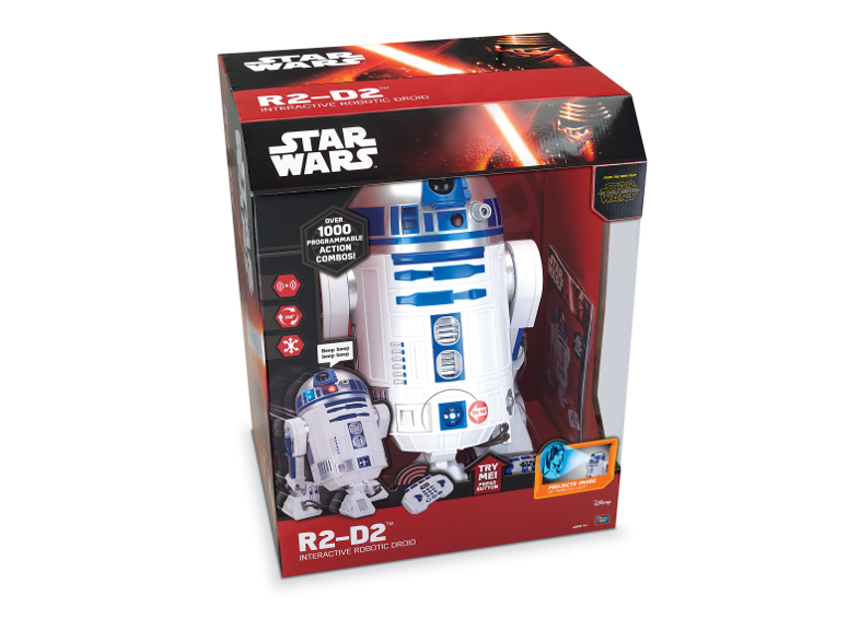 Star Wars - R2- D2 interaktív droid - távirányítós
