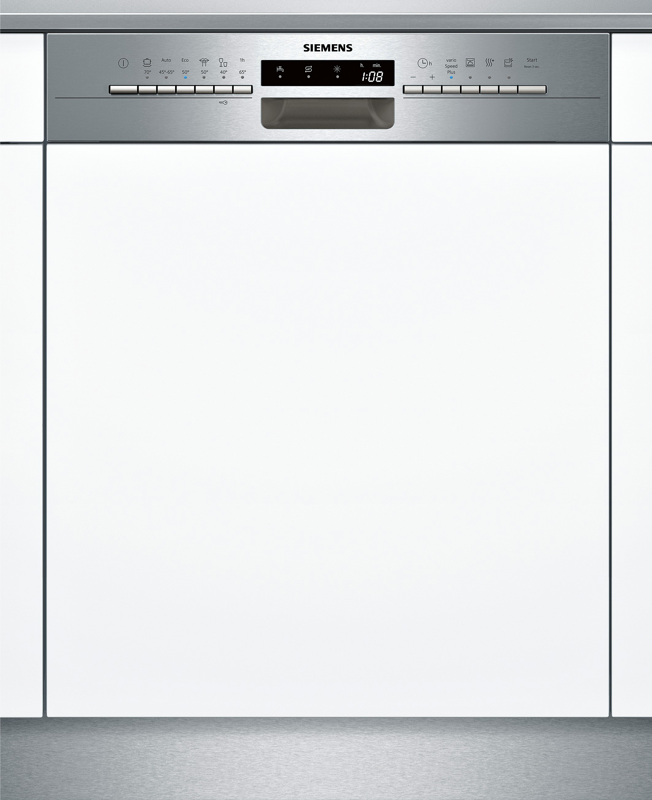 SIEMENS SN536S01CE IQ300 Geschirrspüler (teilintegrierbar, 598 mm breit, 46 dB (A), D)