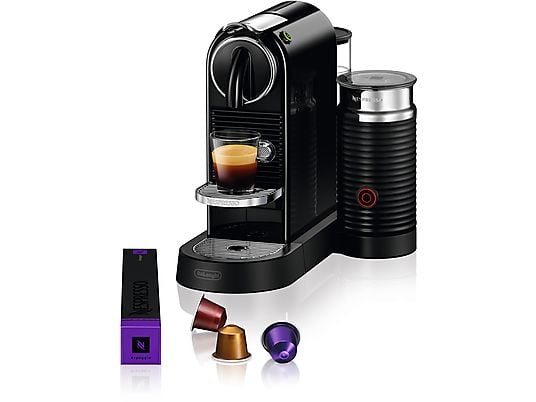 DE-LONGHI Citiz & Milk EN267.BAE - Nespresso® Kaffeemaschine (Black)