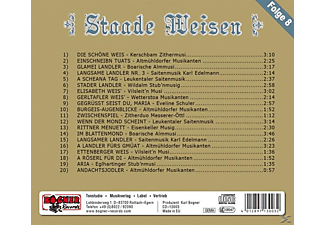 VARIOUS - STAADE WEISEN,8-INSTRUMENTAL  - (CD)