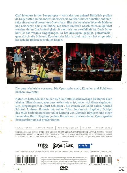 Olaf Schubert und die ziemlich grosse Oper DVD-Audio Album