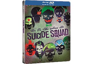 Suicide Squad - Öngyilkos osztag (limitált fémdobozos változat) (3D Blu-ray)