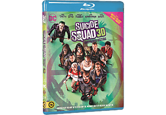 Suicide Squad - Öngyilkos osztag (Bővített kiadás) (3D Blu-ray)