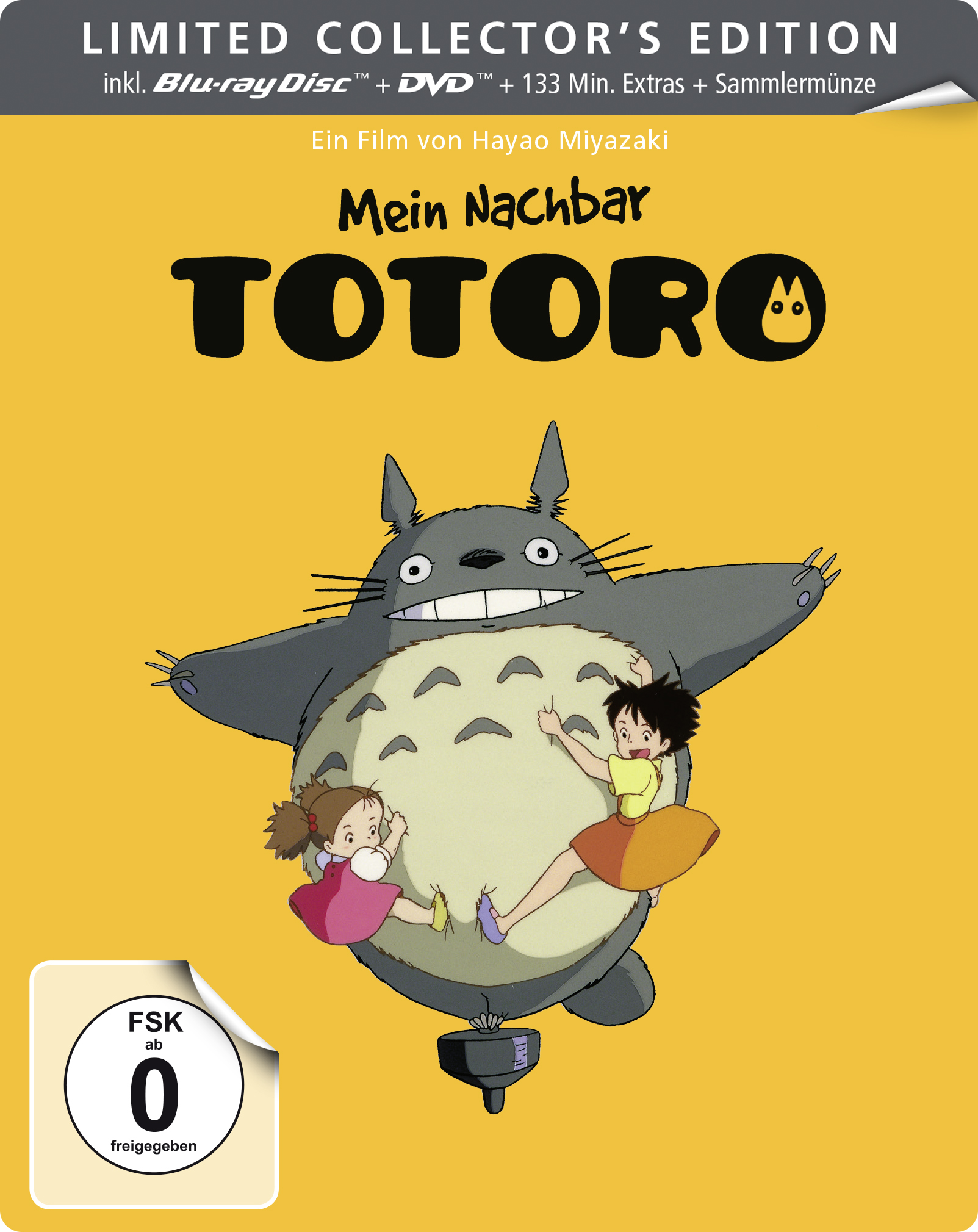 Mein Nachbar Totoro BD + DVD (Limited Steelbook Edition) Blu-ray + DVD