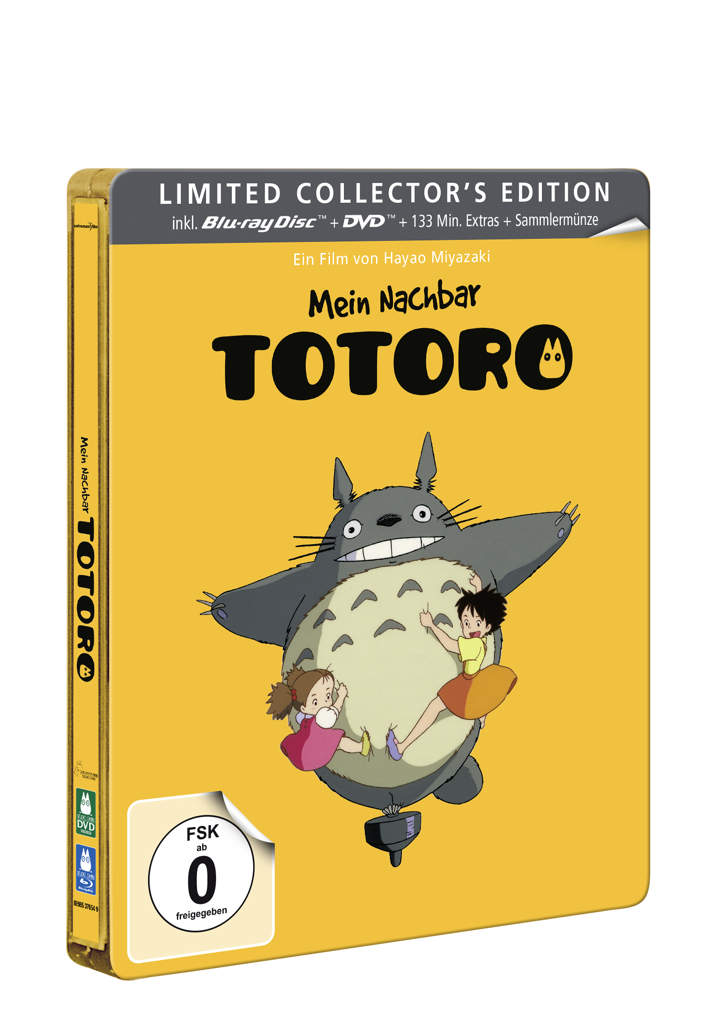 Mein Nachbar Totoro BD + DVD (Limited Steelbook Edition) Blu-ray + DVD