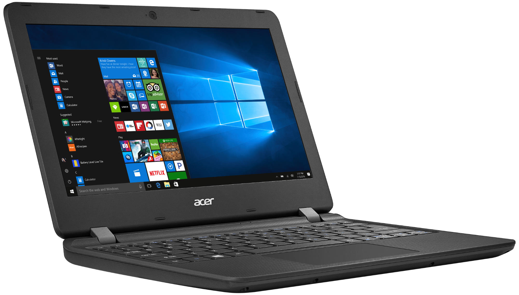 ACER Aspire ES 11 (ES1-132-C0VW) - 11,6 Zoll - Intel® Celeron® N3350 - 2 GB - 32 GB - Intel® HD 500 - Windows 10 Home (64 Bit)