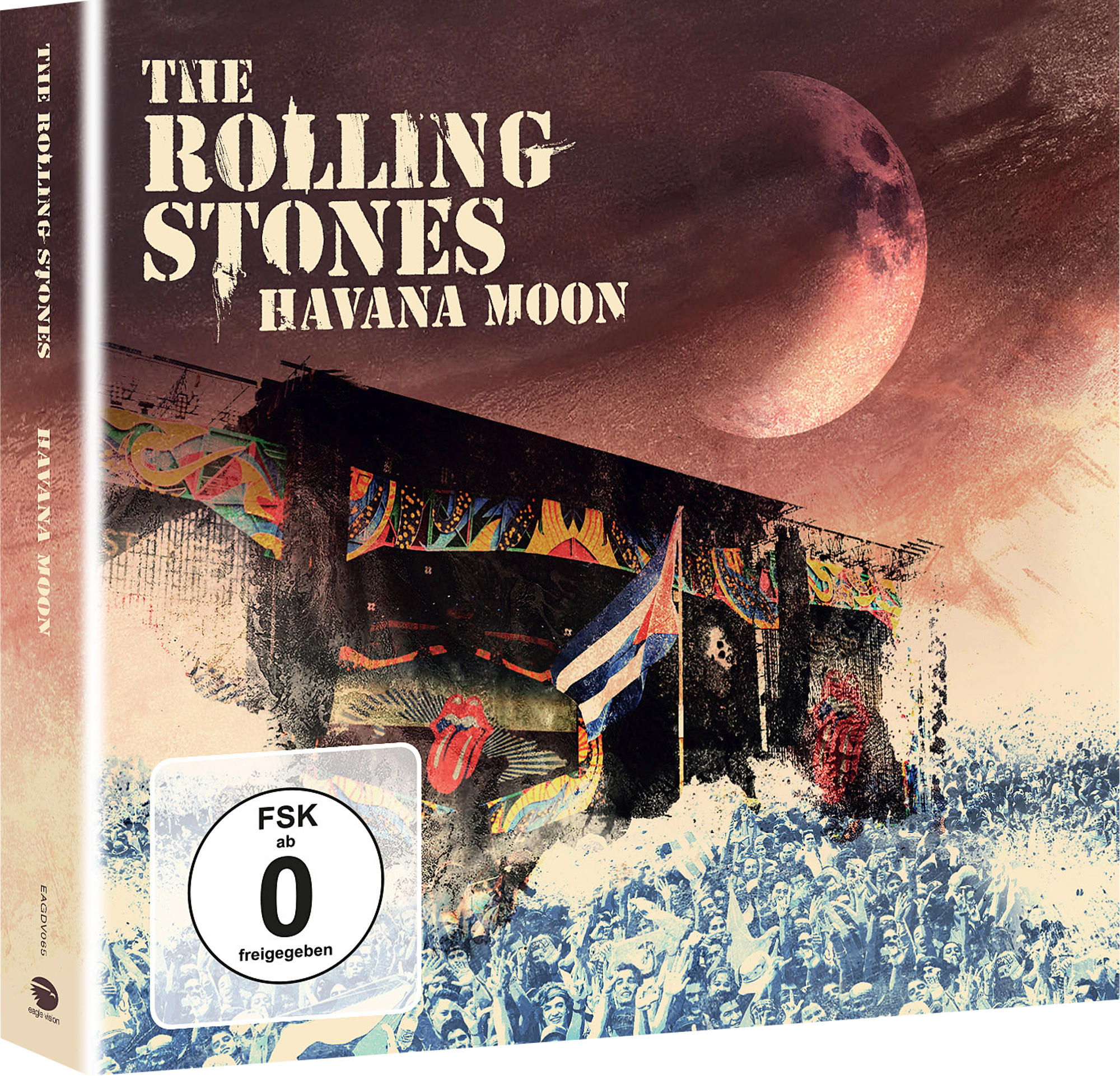 Set) DVD+2CD (DVD Stones Moon Rolling The (Limited - CD) + Havana -