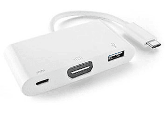 S-LINK SL-USB-C65 USB-C to HDMI+USB 3.0 AF + USB-C Adaptör