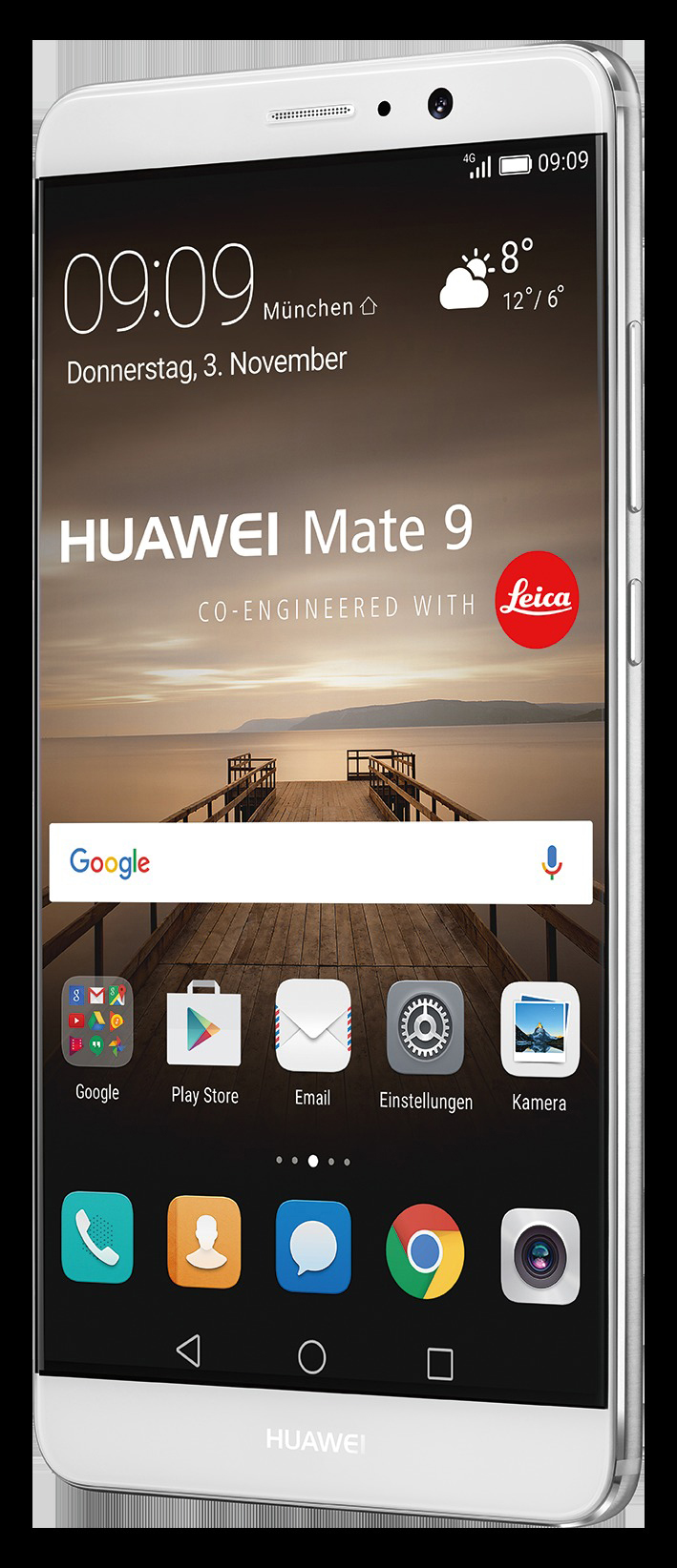 HUAWEI Mate 9 64 GB Silber Dual SIM