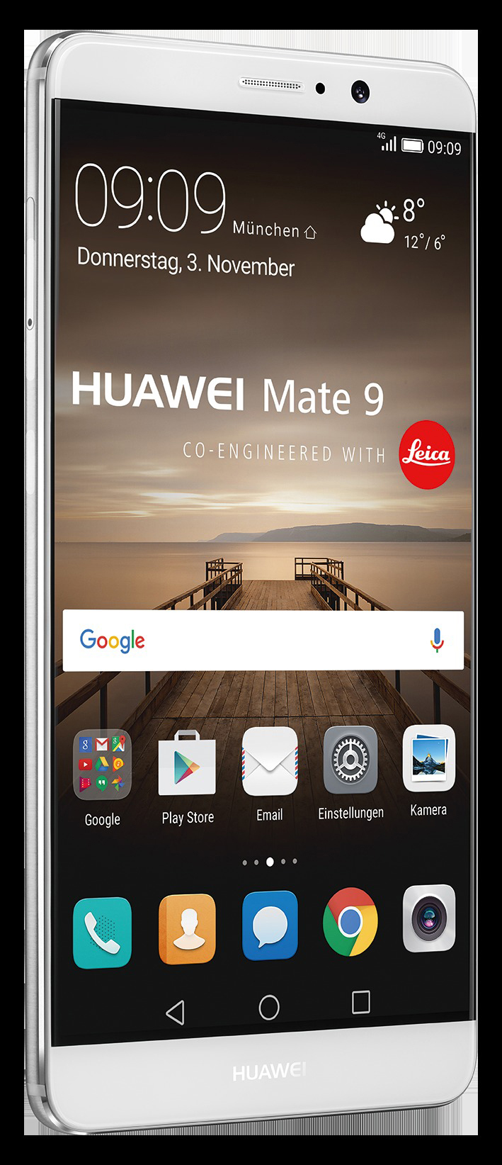 HUAWEI Mate 9 64 GB Silber Dual SIM