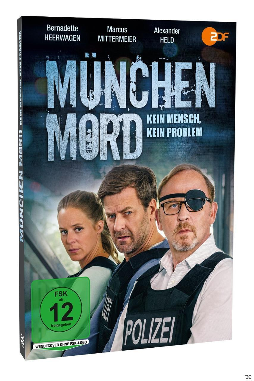 DVD-Cover des Films "München Mord" mit drei Schauspielern auf dem Cover.