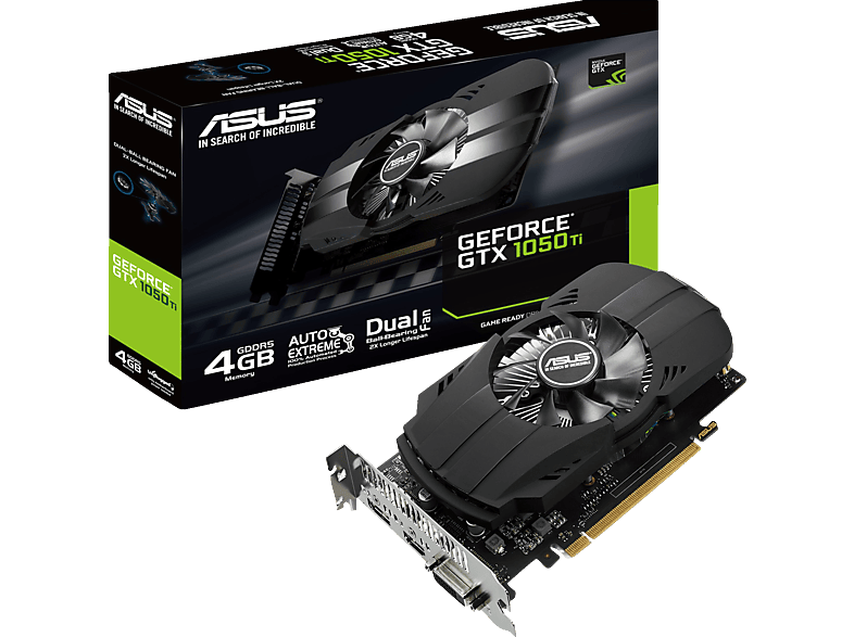 Grafikkarte ASUS GeForce® GTX 1050 Ti Phoenix 4GB (90YV0A70-M0NA00 ...
