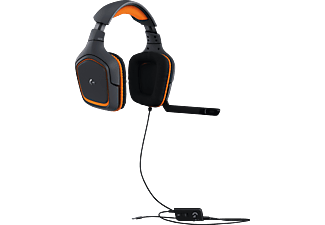 LOGITECH Logitech G231 PRODIGY - Headset - 32 Ohm - nero/arancio - Cuffie da gioco, Grigio/Arancione