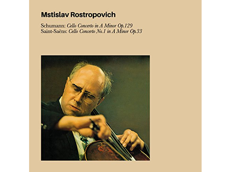 Mstislav Rostropovich - Schumann, Saint-Saens Cello Concertos (CD)