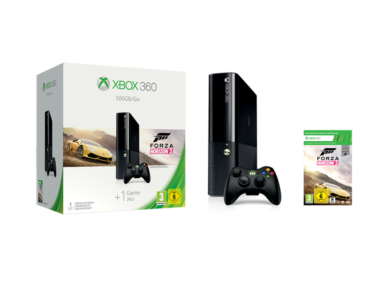 MICROSOFT Xbox 360 500 GB + Forza Horizon 2