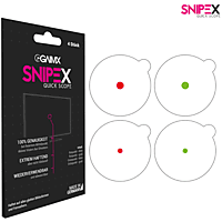 GAIMX SNIPEX Quick Scope Permanent Punkt-Visier, Rot/ Grün