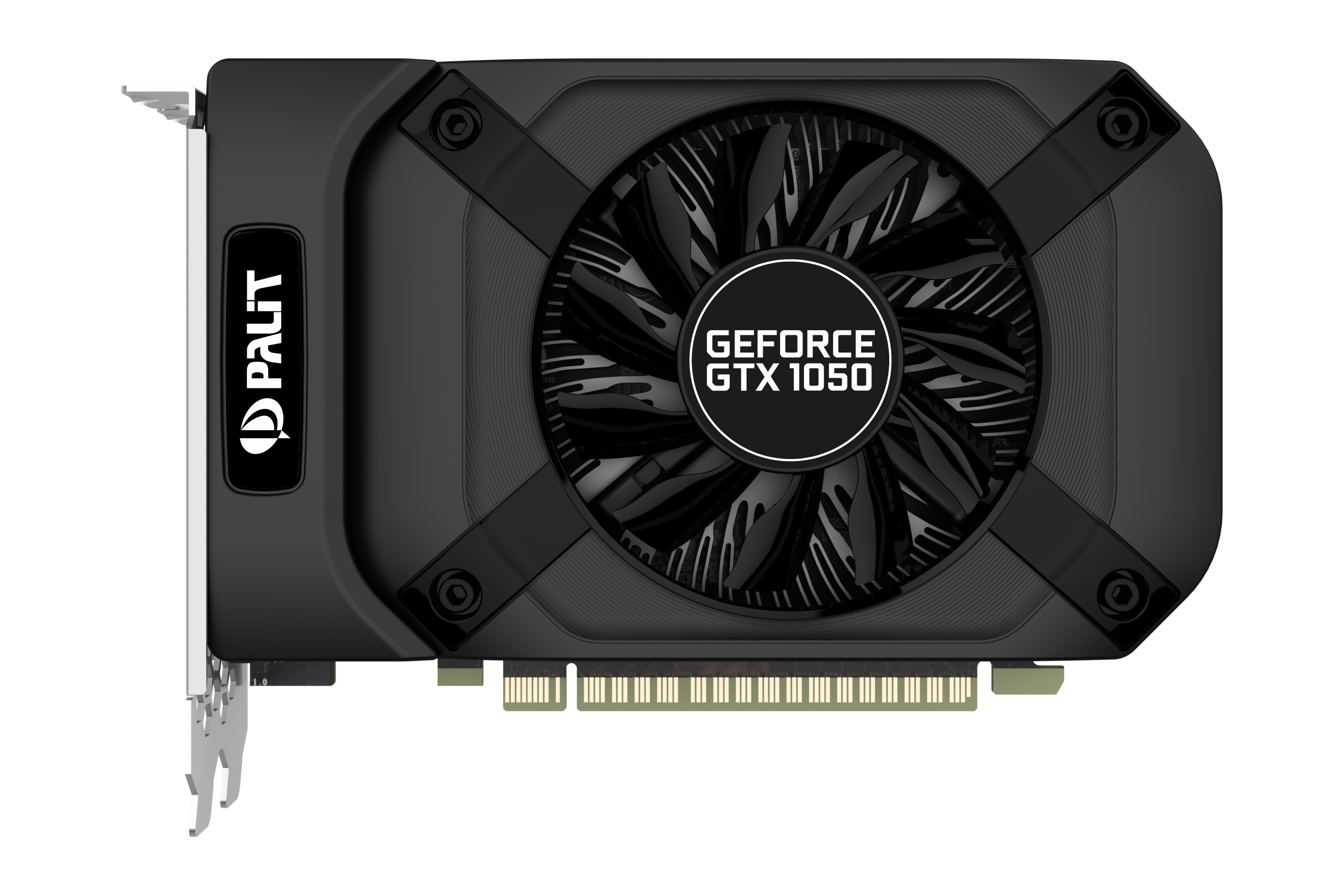 PALIT GeForce® GTX 1050 StormX 2GB (NE5105001841F) (NVIDIA, Grafikkarte)