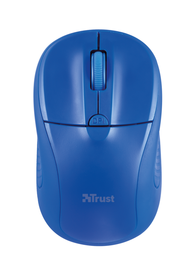 TRUST Primo vezeték nélküli optikai egér, kék (20786)