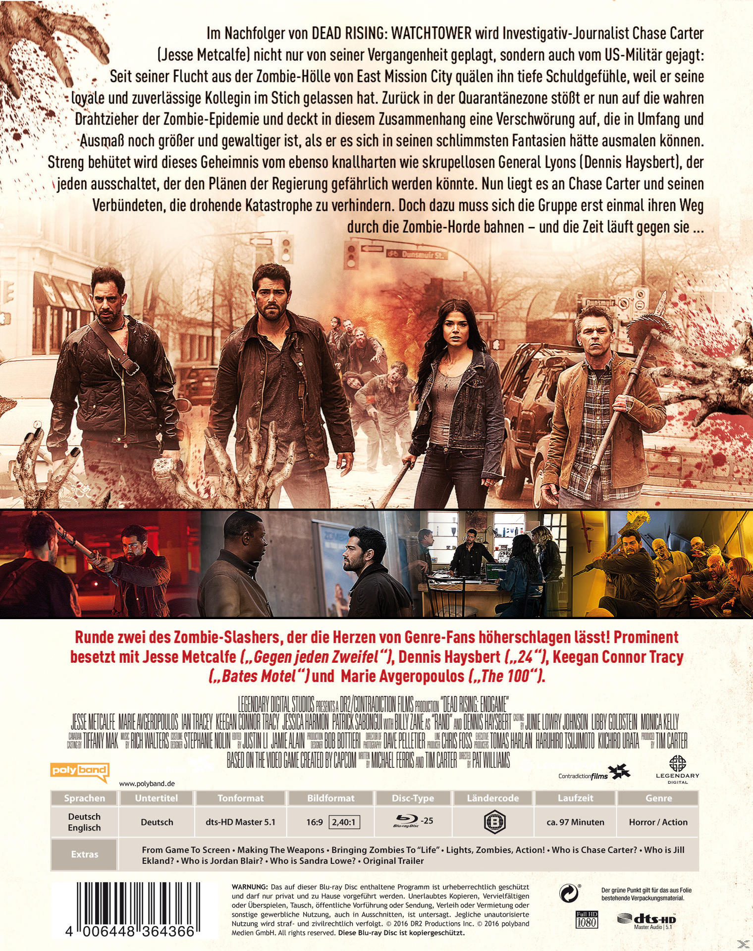 Dead Rising: Endgame Blu-ray