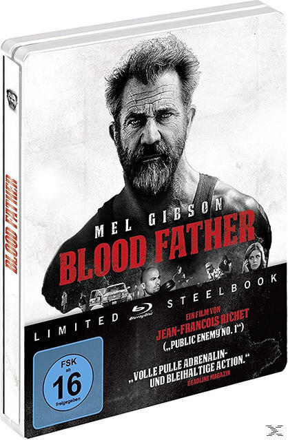BLOOD FATHER (LIMITED STEEL-EDITION) Blu-ray