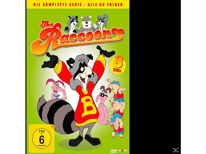 Die (Softbox) komplette Serie Raccoons - Die DVD