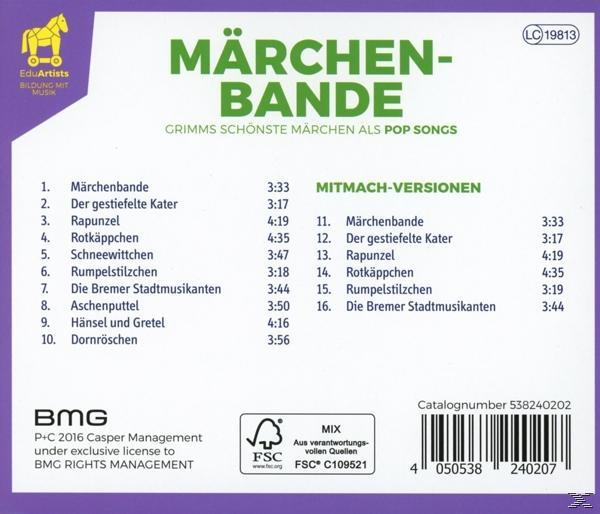 Eduartists - Märchenbande-Grimms Schönste Märchen Als Pop Songs  - (CD)