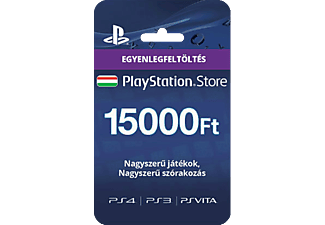 PlayStation Network 15000 Ft feltöltőkártya