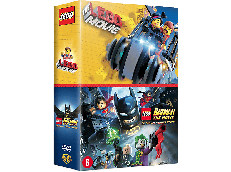 LEGO The Movie + LEGO Batman: DC Super Heroes Unite DVD