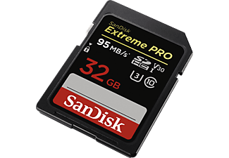 drempel Extra Voor type SANDISK Extreme Pro SDHC/SDXC UHS-I-kaart 32 GB 95 MB/s kopen? | MediaMarkt