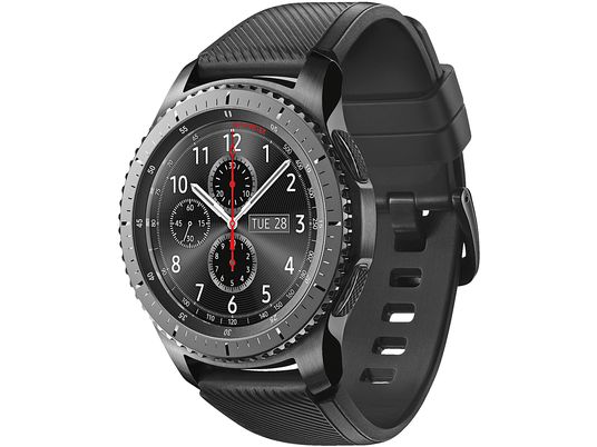 Smartwatch - Samsung Gear S3 Frontier, Gorilla Glass Super Amoled 1,3", GPS, WiFi, Negro