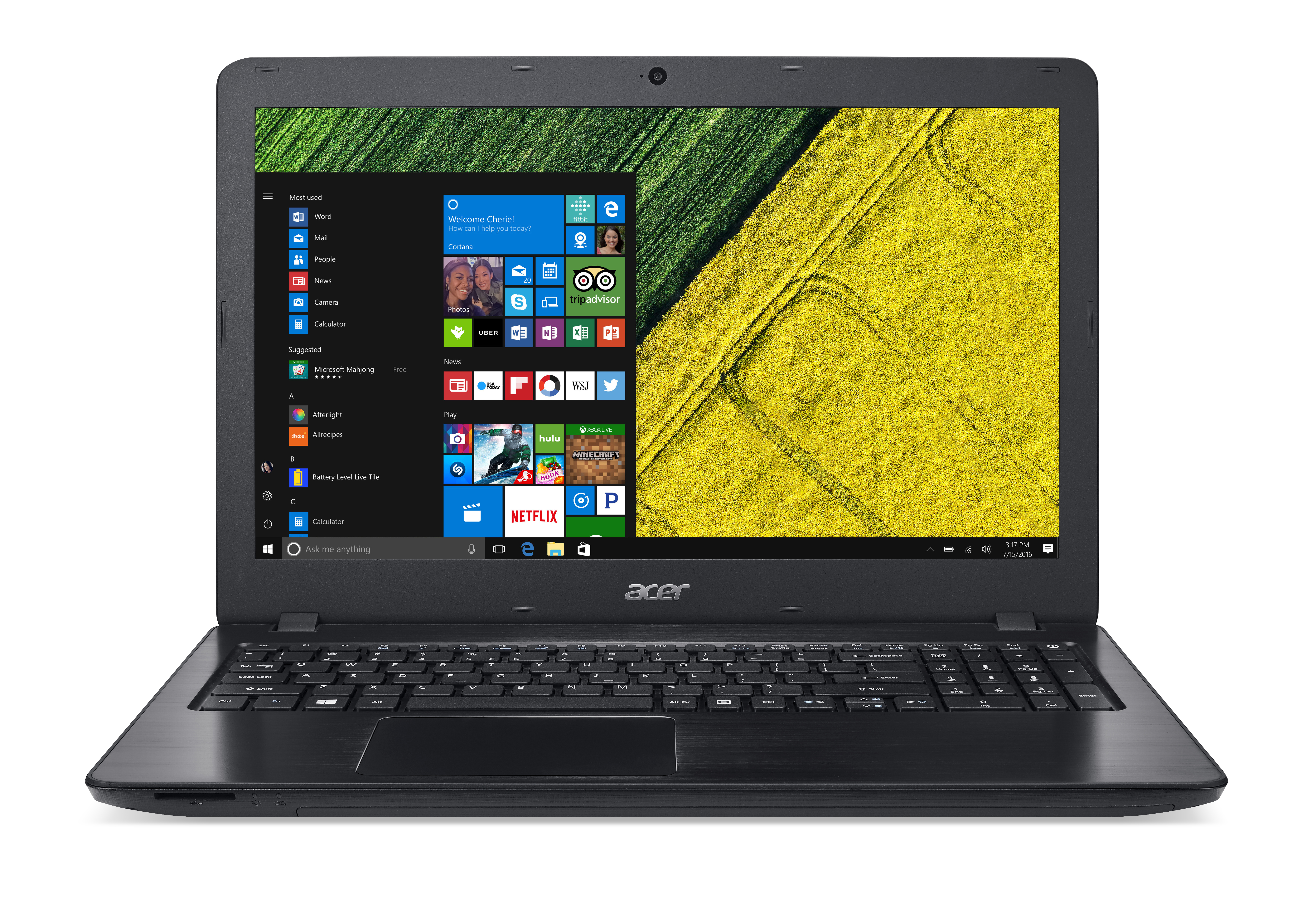 ACER Aspire F 15 (F5-573G-527G) - 15,6 Zoll - Intel® Core™ i5 i5-6200U - 8 GB - 256 GB - Windows 10 Home (64 Bit)