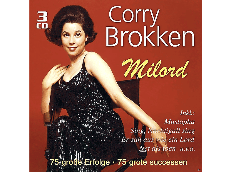 Thumbnail - Corry Brokken - Milord-75 Große Erfolge (CD)