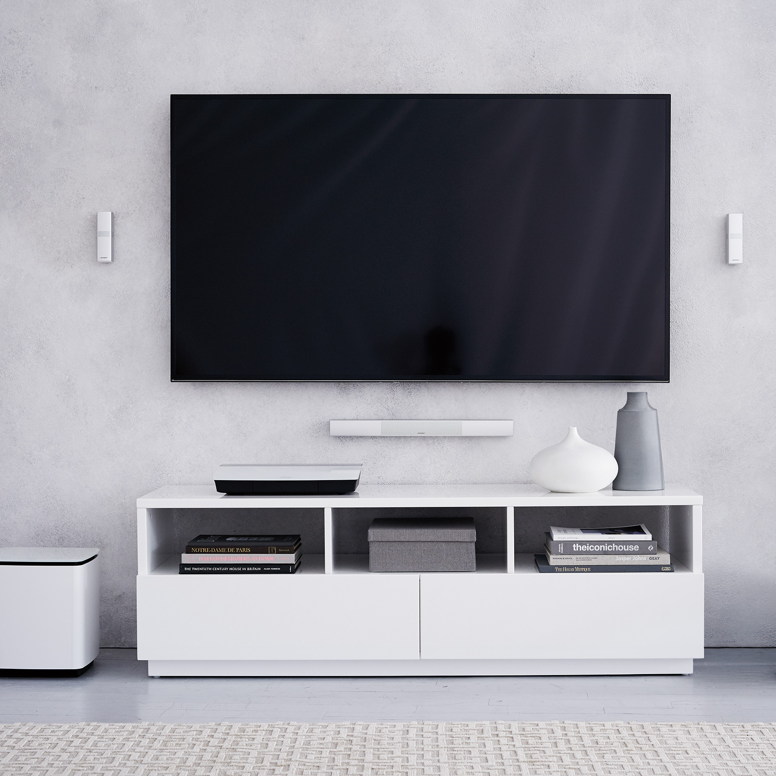 BOSE Lifestyle 650 5.1 Heimkino-System, Bluetooth, Ja, Weiß)