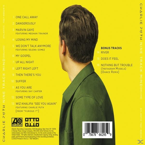 Charlie Puth - Nine Track Mind (Deluxe)  - (CD)