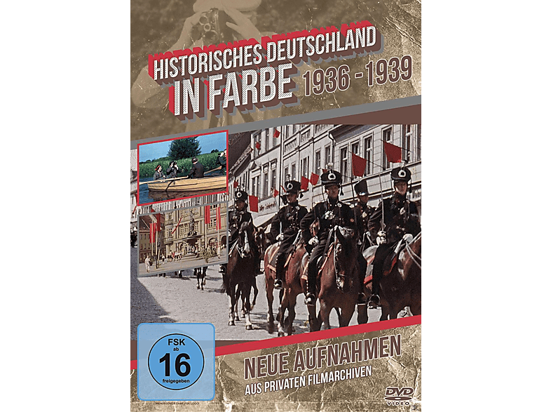 Deutschland DVD Historisches 1936- 1939 in Farbe