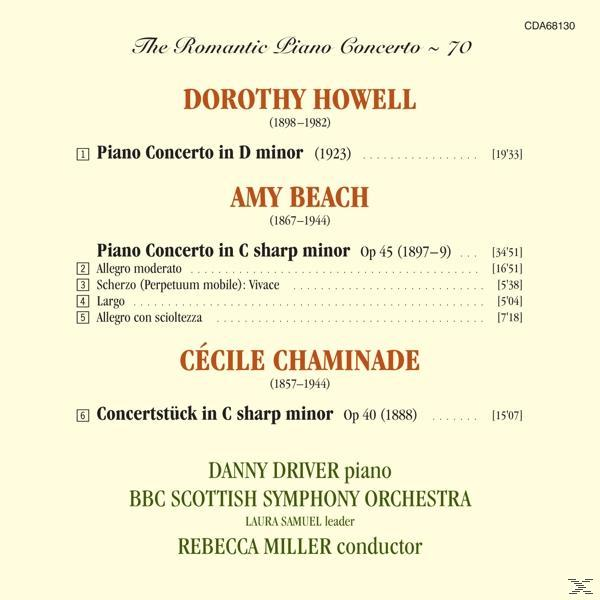 Danny Driver, Bbc Scottish Symphony Orchestra - ROMANTIC PIANO CONCERTO 70  - (CD)