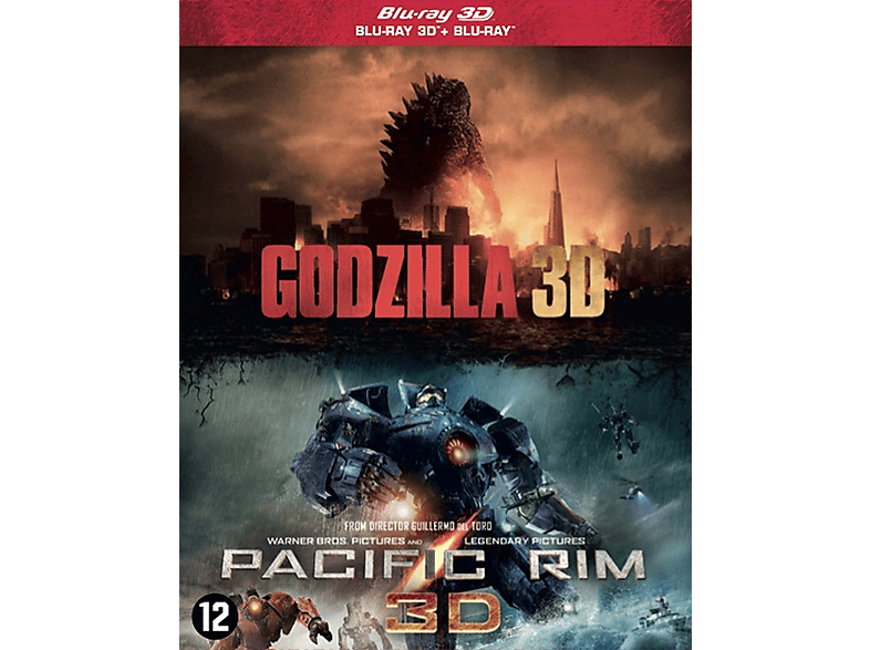 Gozilla + Pacific Rim Blu-ray 3D