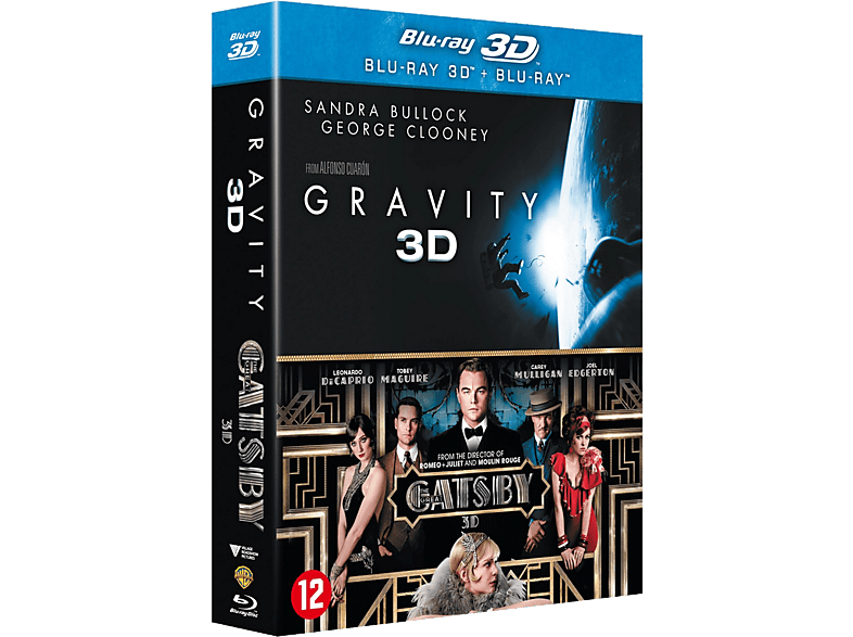 Gravity + The Great Gatsby Blu-ray 3D