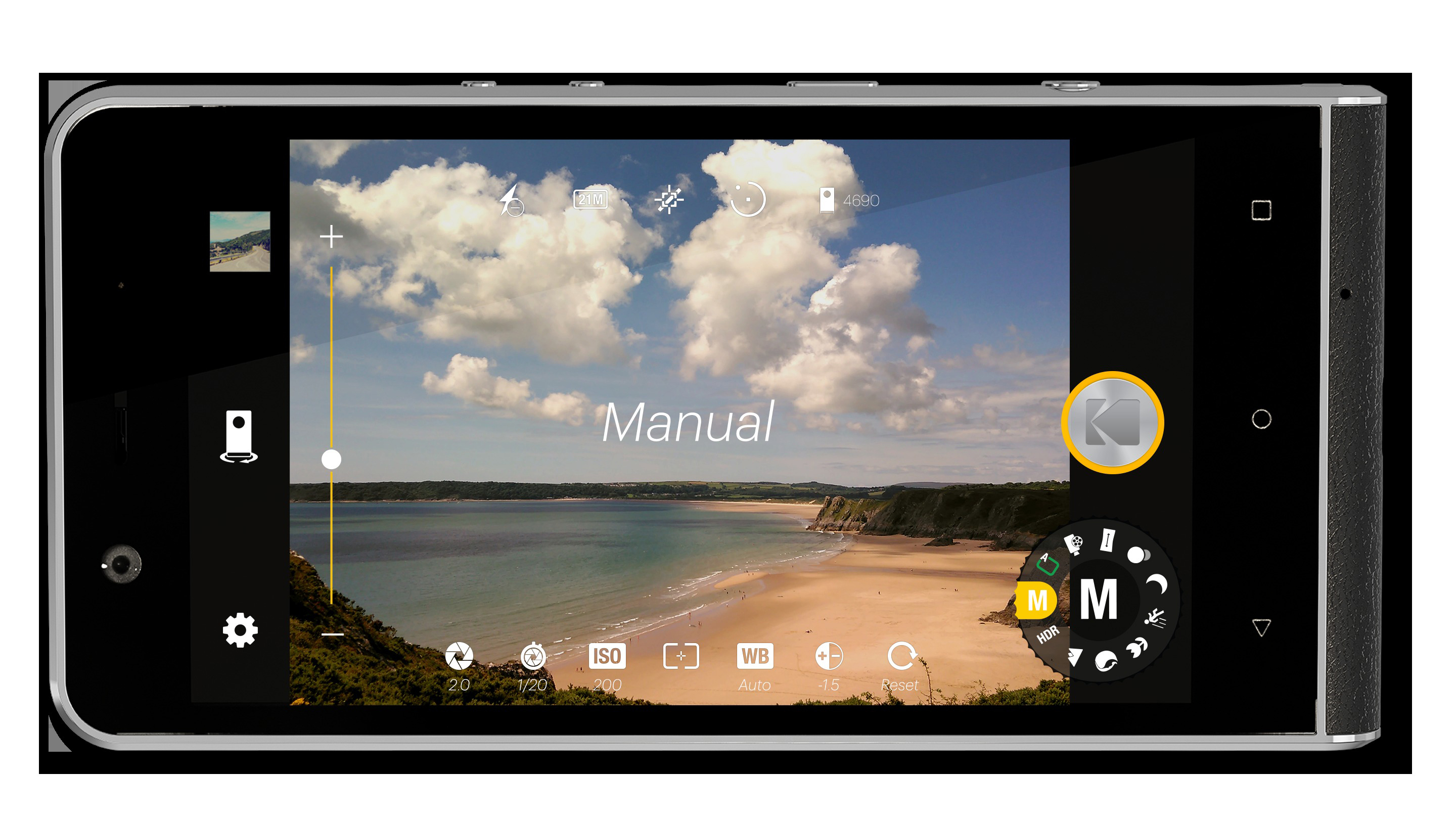 KODAK Ektra Single Sim 32 GB Schwarz