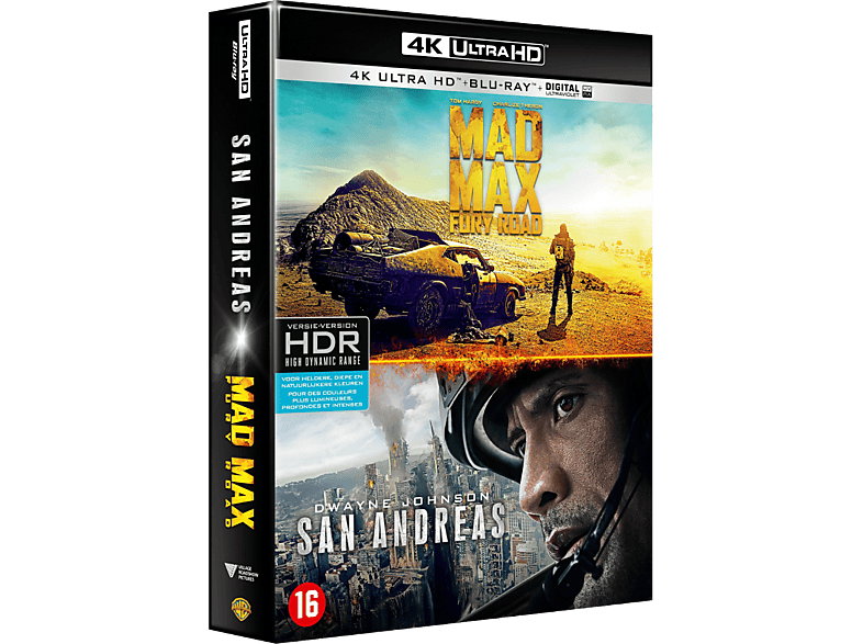 Mad Max Fury Road + San Andreas Blu-ray 4K