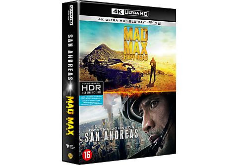 Mad Max: Fury Road + San Andreas - 4K Blu-ray