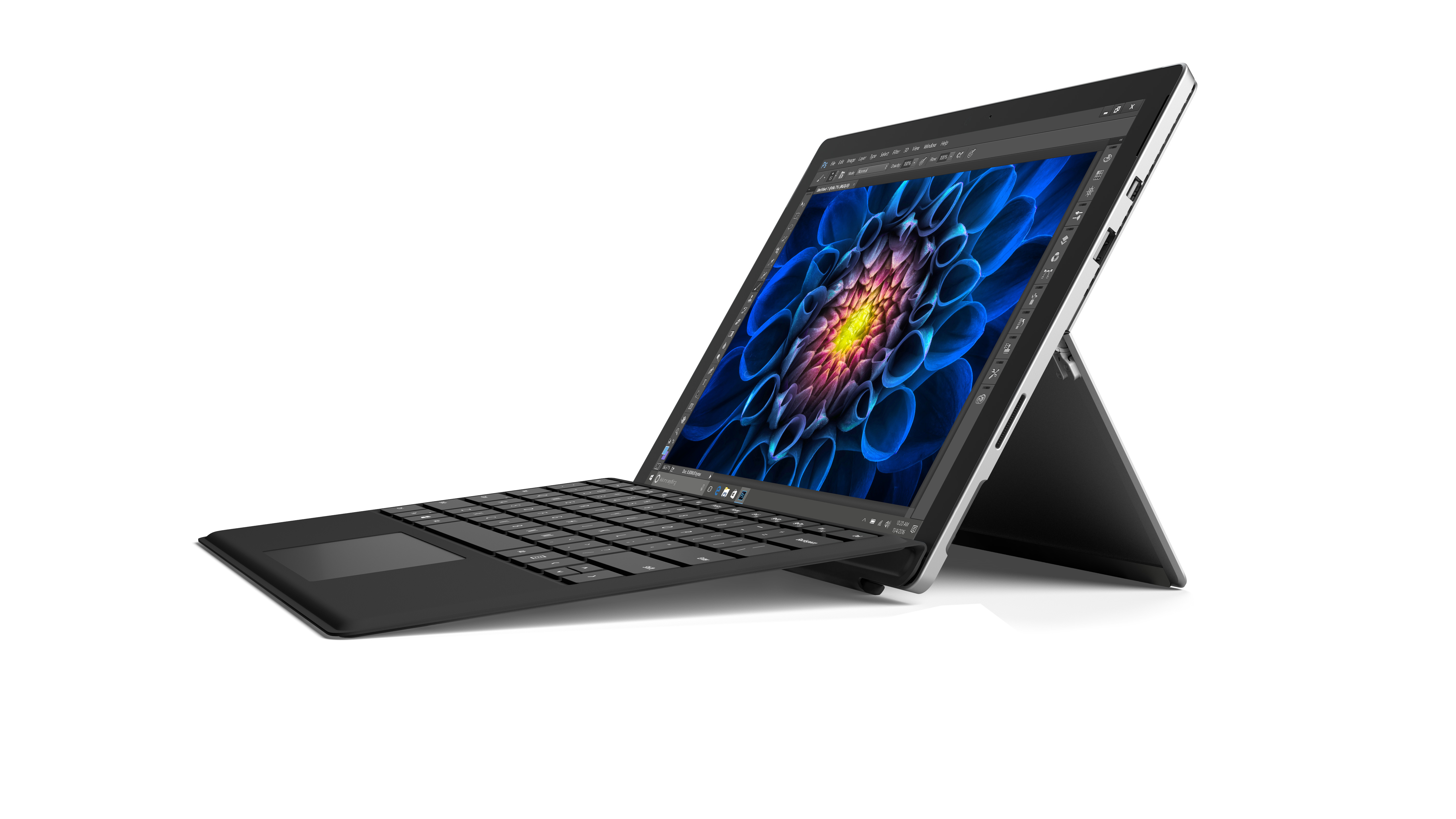 MICROSOFT Surface Pro 4 - inkl. Surface Pro 4 Type Cover - 12,3 Zoll - Intel® Core™ m3 m3-6Y30 - 4 GB - 128 GB - Intel® HD 515 - Windows 10 Pro (64 Bit)