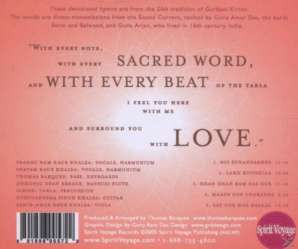 Prabhu Nam Kaur - Mother's Blessing  - (CD)