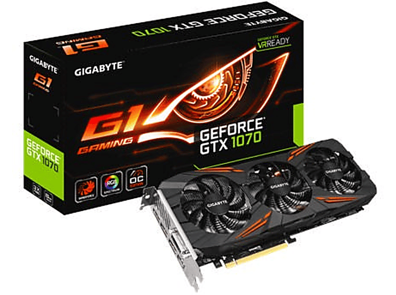 GIGABYTE G1 GAMING Nvidia GeForce GTX1070 8GB 256Bit GDDR5 (DX12