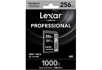 LEXAR 256GB 1000x ProfessIonal SDXC UHS2 Hafıza Kartı