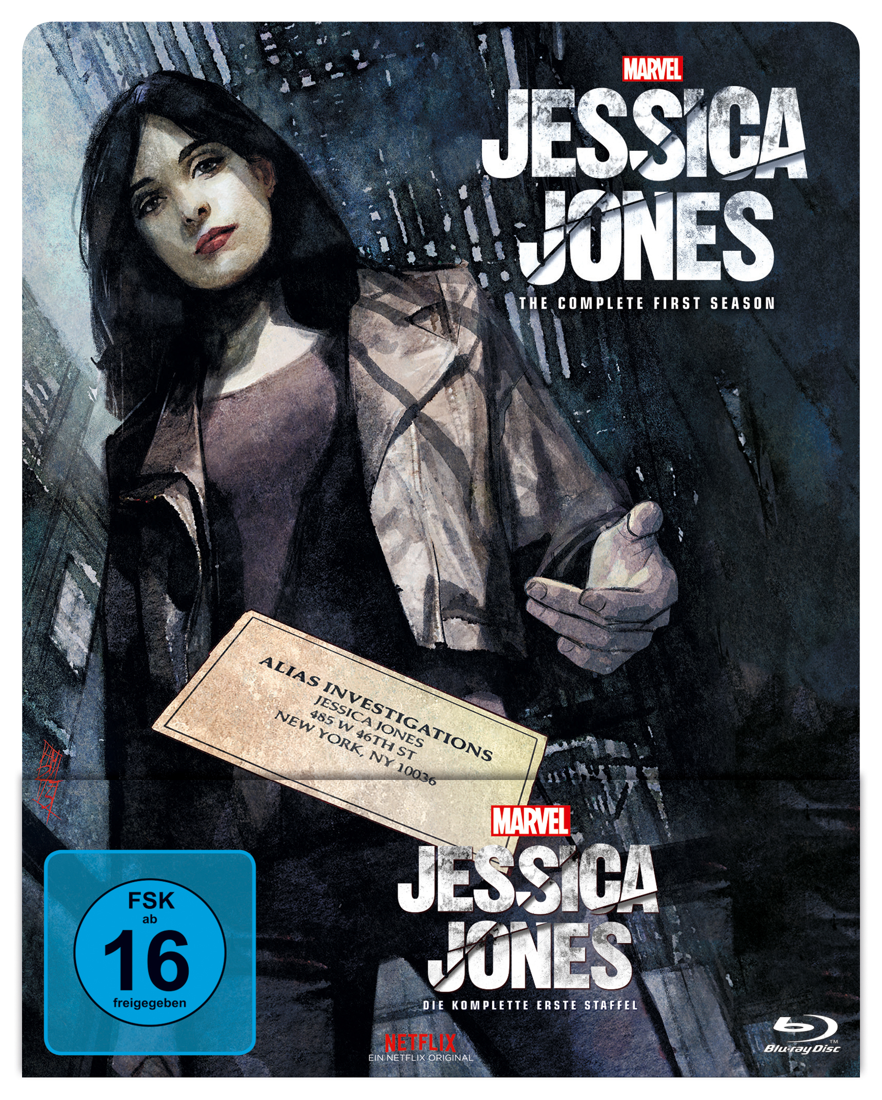 Marvel’s Jessica Jones - Staffel 1 (Steelbook) Blu-ray