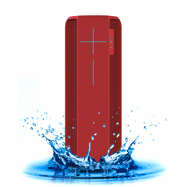 ULTIMATE EARS MEGABOOM Bluetooth Lautsprecher, Rot, Wasserfest