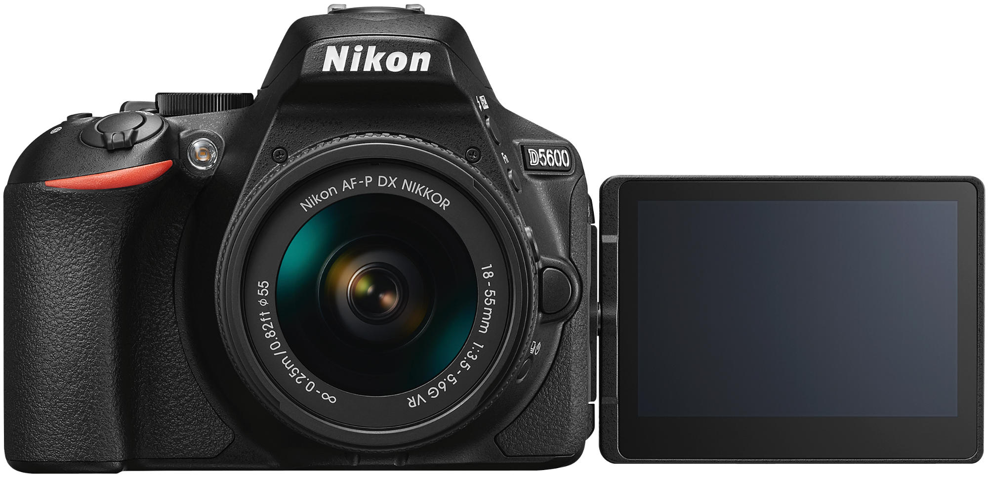 Nikon D5600 + 18-55mm + Carte 16Go – Boîtier Noir – Occasion Garantie 12 Mois